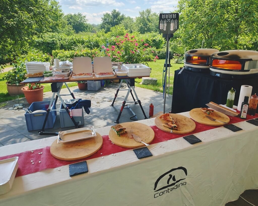 Mobiles Catering - Aufbau Garten